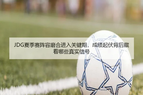 JDG夏季赛阵容磨合进入关键期，成绩起伏背后藏着哪些真实信号